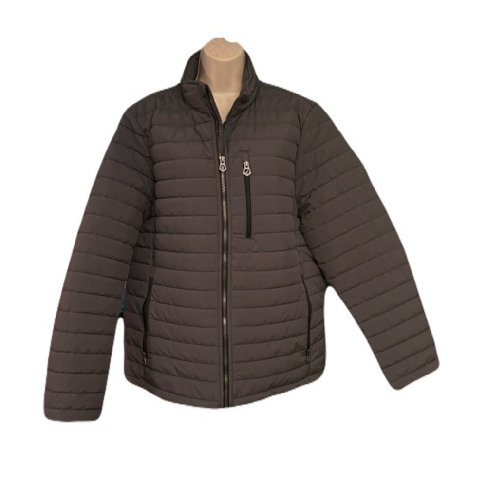 NWOT Nautica Men's Charcoal Puffer Jacket